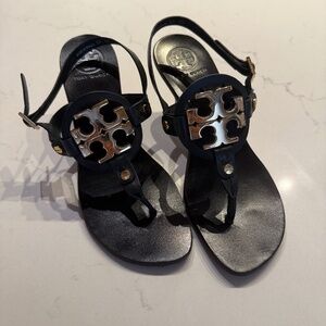 Tory Burch Slingback Kitten Heeled Sandal